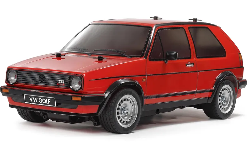 Tamiya VW Golf II GTI 16 V Bausatz, 1:10, RWD/FWD, MB-01