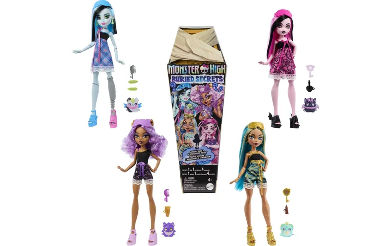 Monster High Puppe Vergraben Schätze assortiert