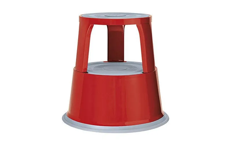 WEDO Hocker Step Metall, rosso