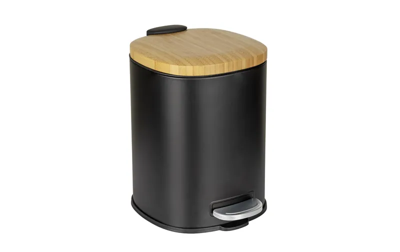 Wenko Treteimer Fianema 3 l, noir