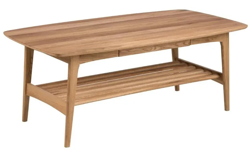 AC Design Couchtisch Emma marrone, 130 x 70 x 51 cm