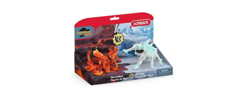Schleich Eiskäfer vs. Feuerkrake
