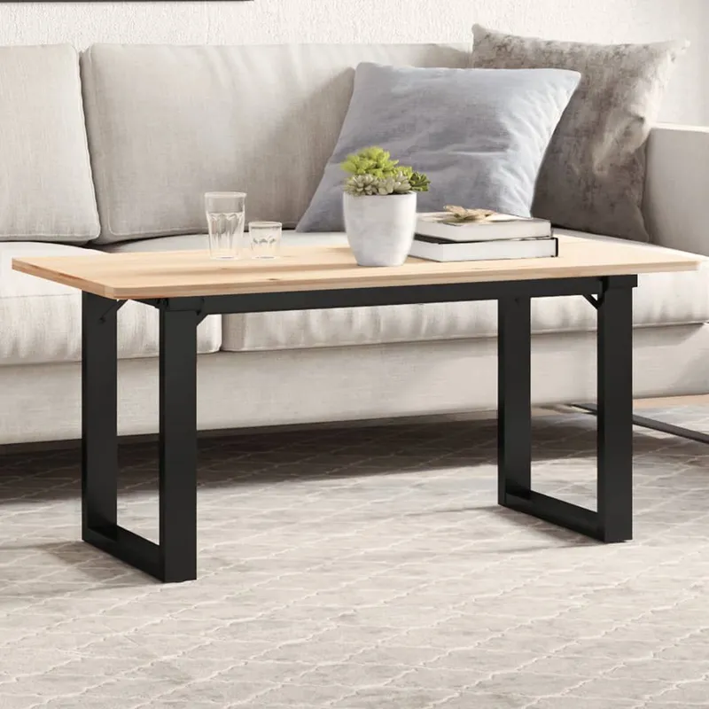 Couchtischbeine O-Gestell 80x40x43 cm Stahl