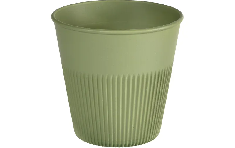 Duni Trinkbecher Hot Stripes 240 ml, 10 pezzi, verde