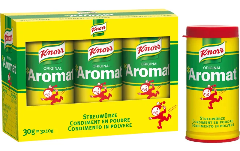 Knorr Gewürz Aromat Streuwürze 3 x 10 g Ministreuer