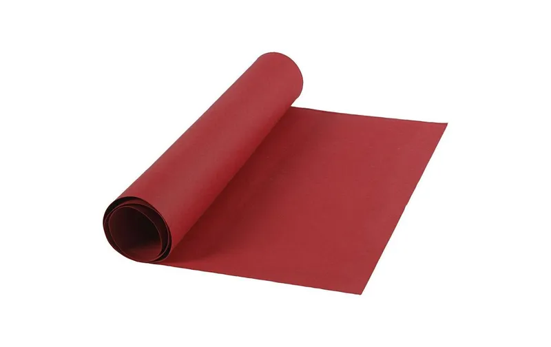 Creativ Company Lederpapier Rolle, 350 g, 1 pièces, rouge