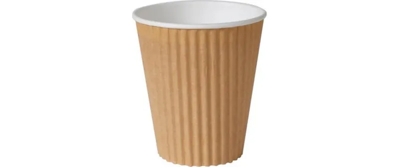 Duni Einwegbecher Triple Wall 35 cl brun, 30 pièces