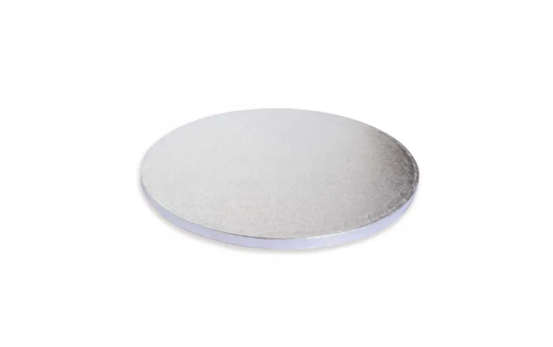 ScrapCooking 1er Set Soucoupes pour gâteaux argent Argent