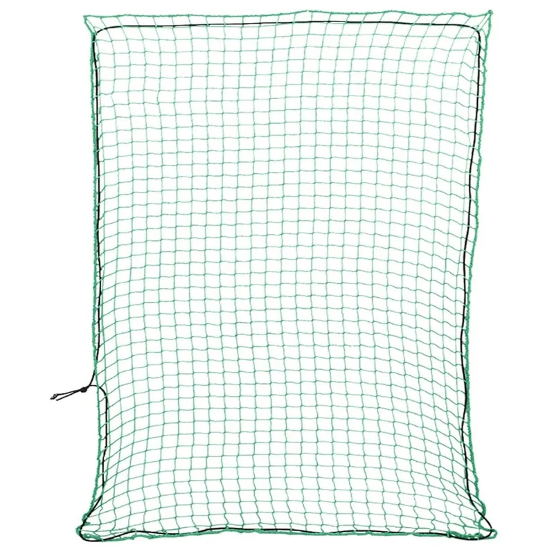 Anhängernetz mit Gummiseil Grün 3x2,5 m PP