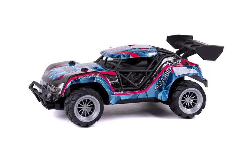 TEC-TOY Buggy Speed Racing blu/Pink, 1:18
