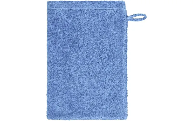 Cawö Waschhandschuh Lifestyle 16 x 22 cm, bleu
