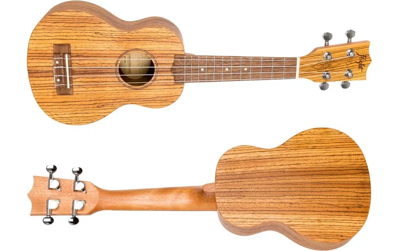 Flight Ukulele Soprano – Zebrano