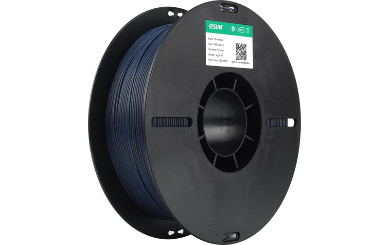 eSun Filament eSun, Filament , PLA MT, Dunkelblau 1.75 mm 1 kg
