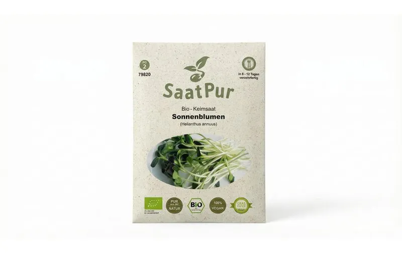 Gorilla Gardening Sonnenblumen-Mikrogrün Saatgut 50 g