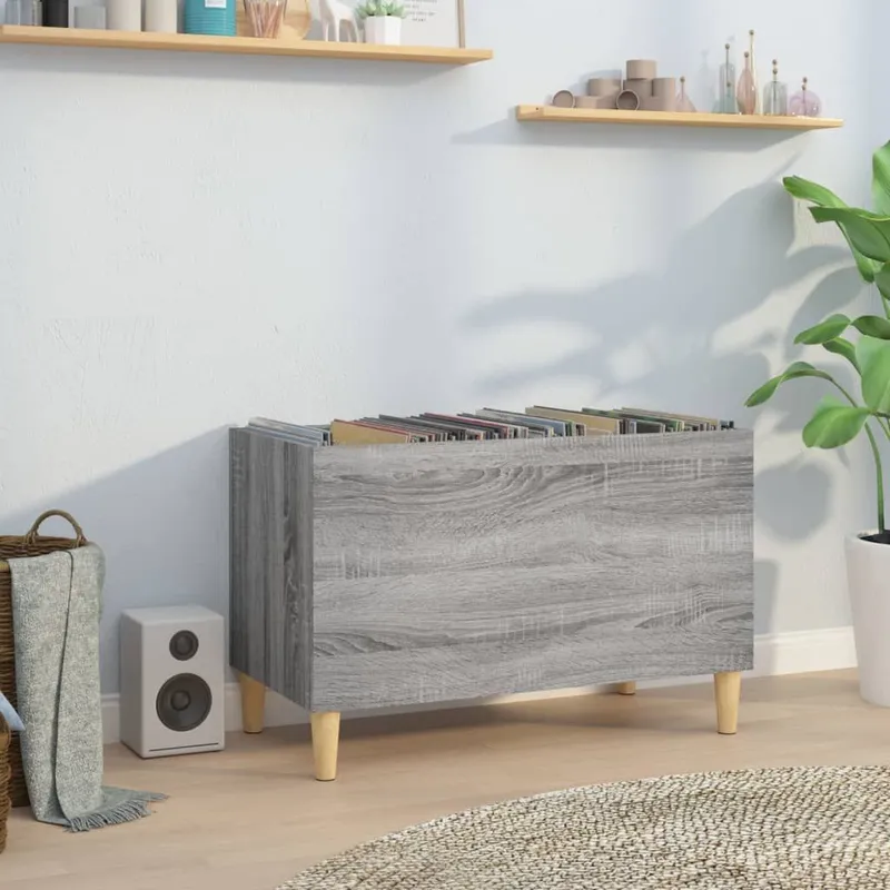 Plattenschrank grigio Sonoma 74,5x38x48 cm derivato del legno