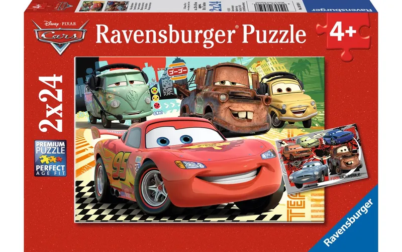 Ravensburger Puzzle Neue Abenteuer 2 x 24 Teile, ab 4 Jahren