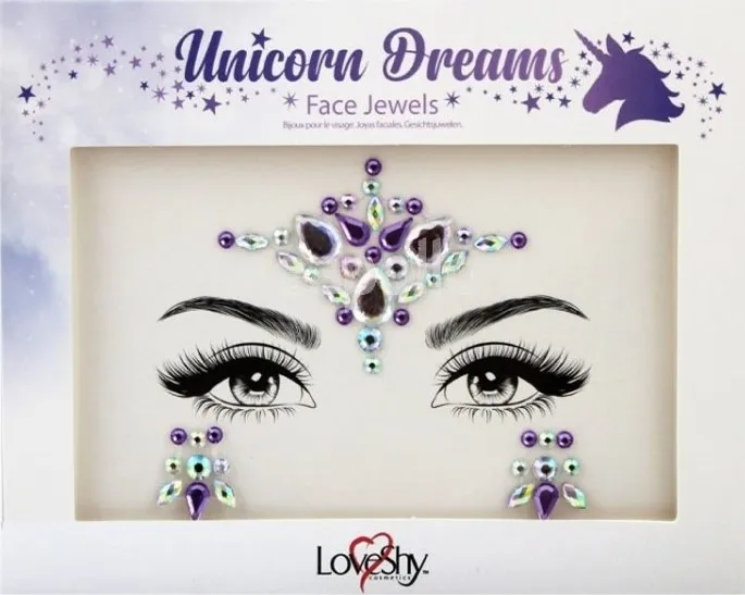 Face Jewels Unicorn Dreams