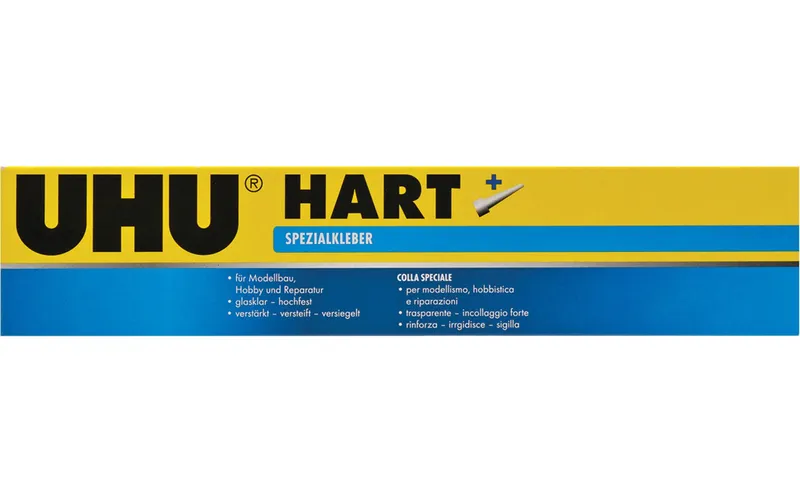 UHU Spezialkleber HART Tube 125g, Transparent