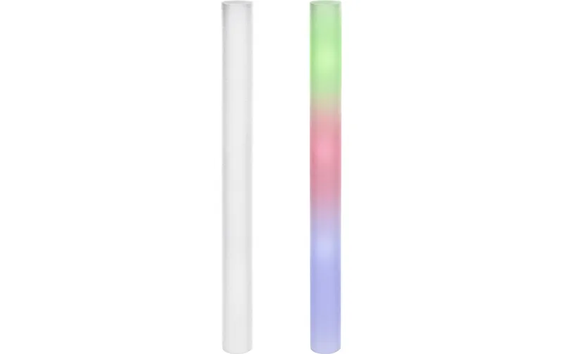Partydeco LED Stab Schaumstoff 3-farbig, 9 Stk.
