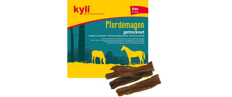 kyli Kausnack Pferdemagen getrocknet 250 g