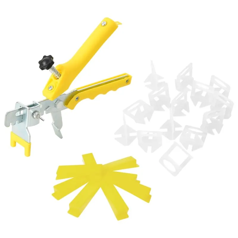 Système de nivellement de carrelage 250 cales 500 clips 1 mm