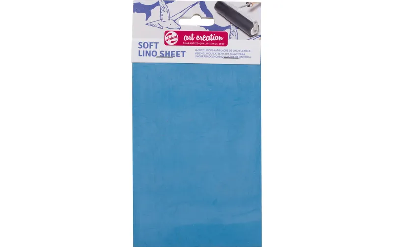 Talens Stempel Zubehör Linolschnittplatte 10 x 15 cm, blue