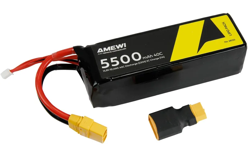 Amewi RC-Akku LiPo 4S 14.8 V 5500 mAh 40C XT90