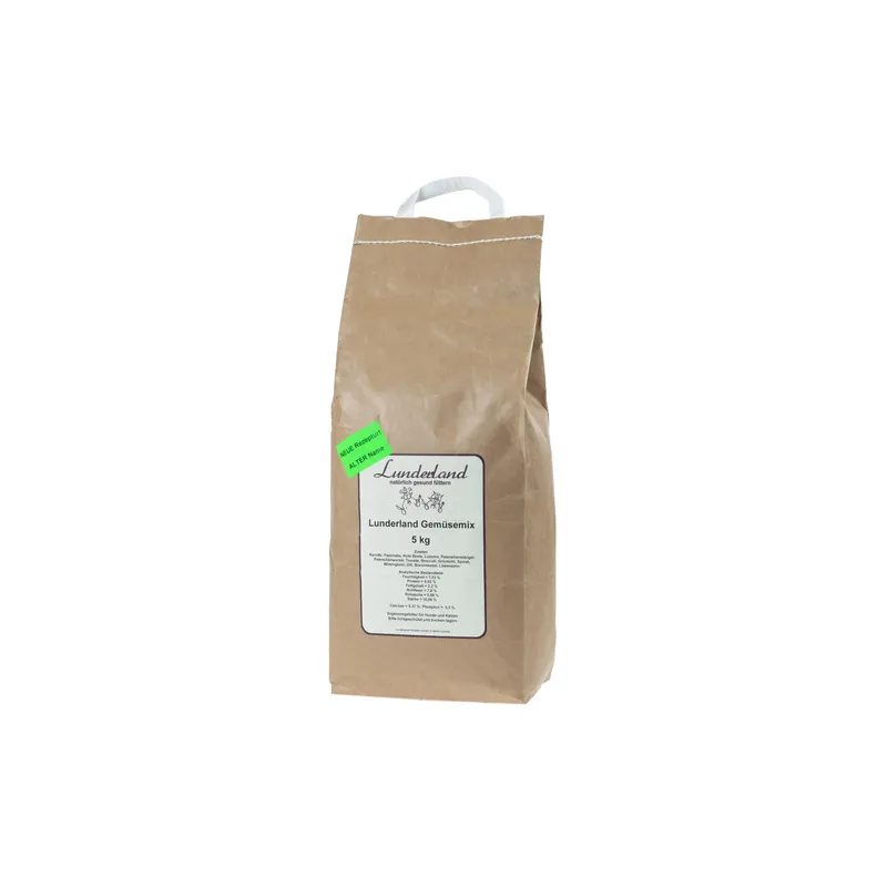 Lunderland Hunde-Nahrungsergänzung Gemüsemix, 5 kg