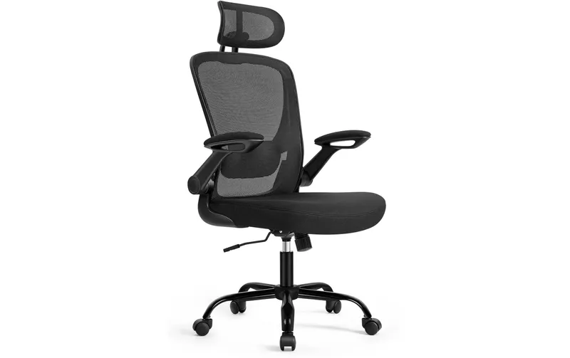 Songmics chaise de bureau avec klappbaren accoudoirs