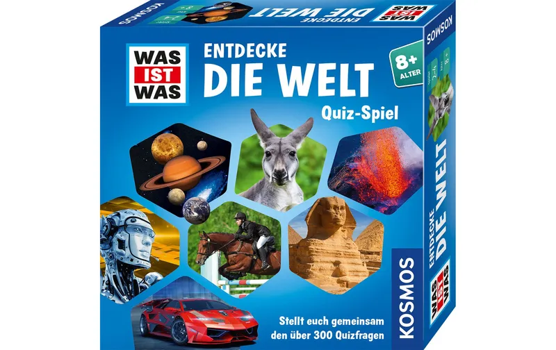 Kosmos Familienspiel Was ist Was: Entdecke la Welt