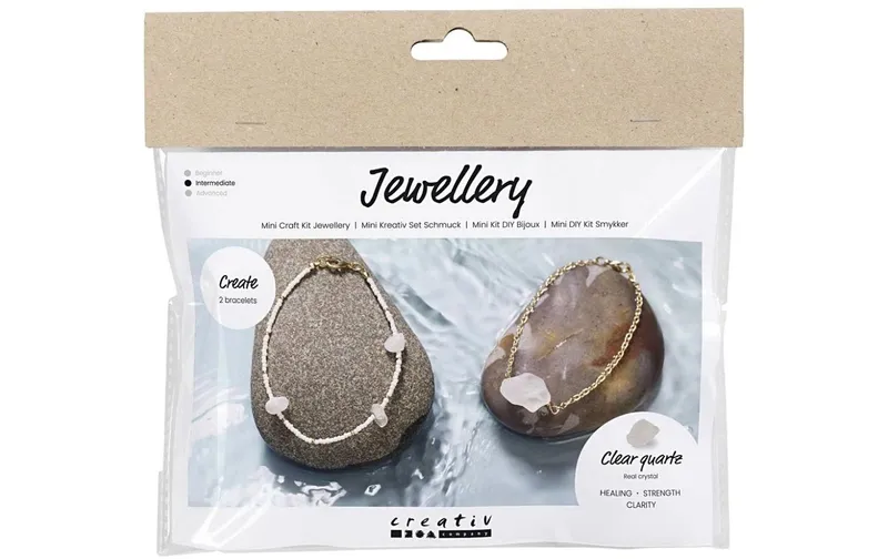 Creativ Company Schmuck Bastelset Armband en Bergkristall