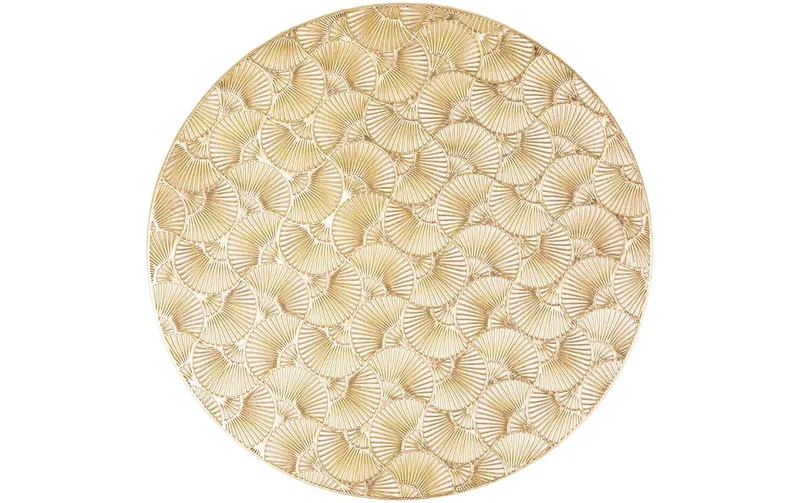 Tiseco Tischset Capelinni 38 cm x 38 cm, Gold