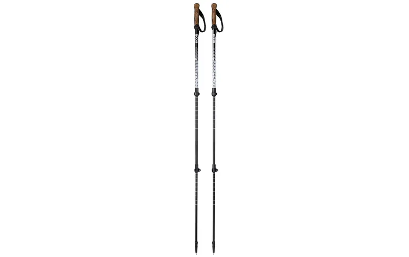 KOOR Wanderstock Aluminium Rivoola Kork noir/blanc