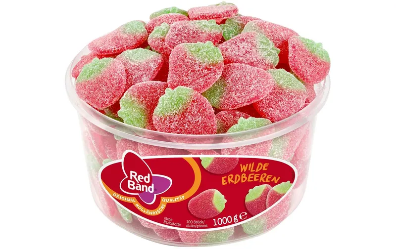 Red Band Wilde Erdbeeren 1000 g