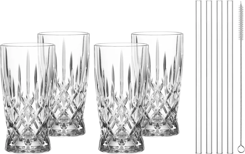 Nachtmann Trinkglas Noblesse 350 ml, 8-tlg., trasparente