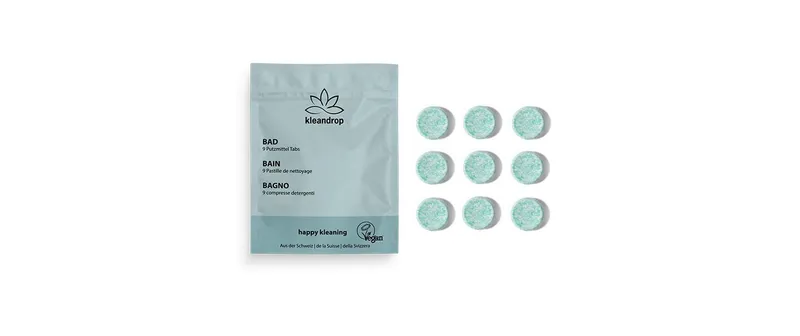 kleandrop Badreiniger Nachfüllpackung 9 pezzi