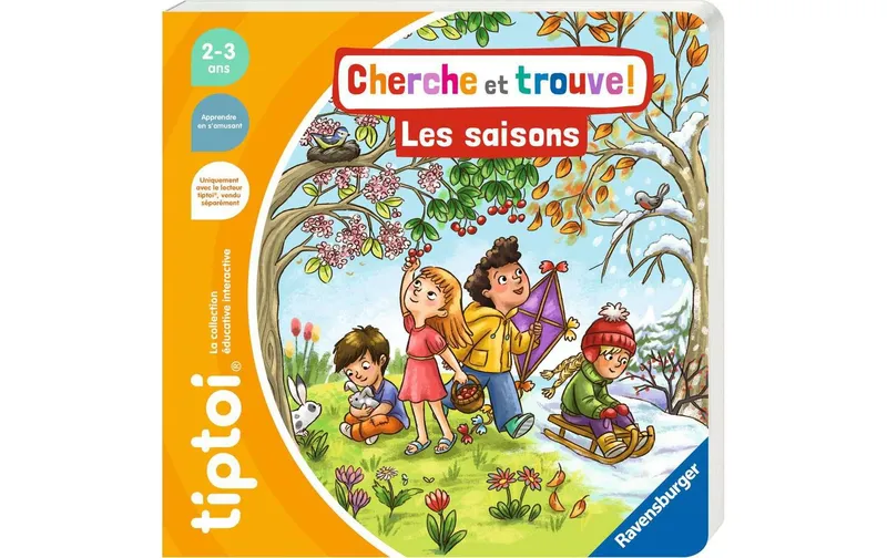 tiptoi learning book Cherche et Trouve Les saisons -FR for sale