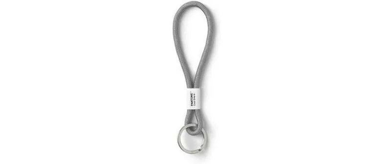 Pantone by Copenhagen Design Schlüsselanhänger Nylon gris 18 cm
