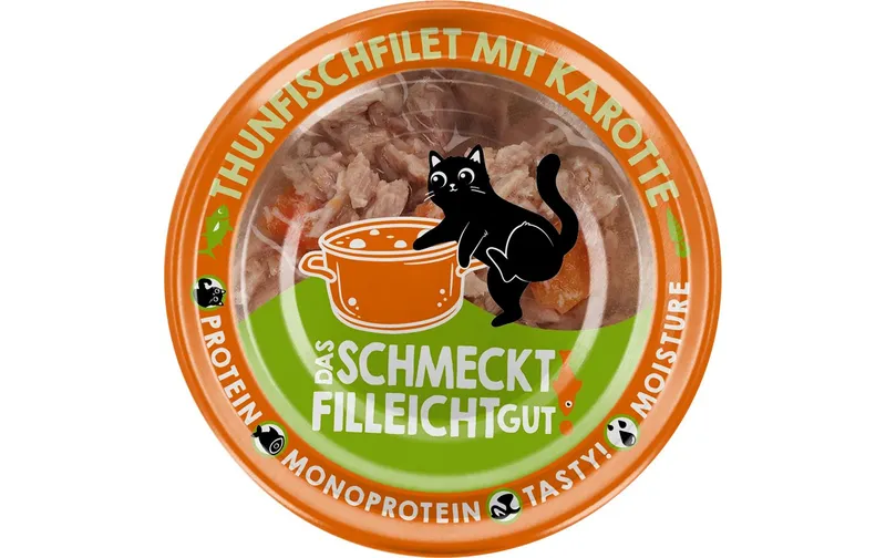 Lucky Lou Extra Food Thunfisch avec Karotte in Sud, 70 g