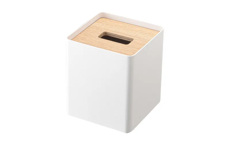Yamazaki Kosmetiktuchbox Rin blanc