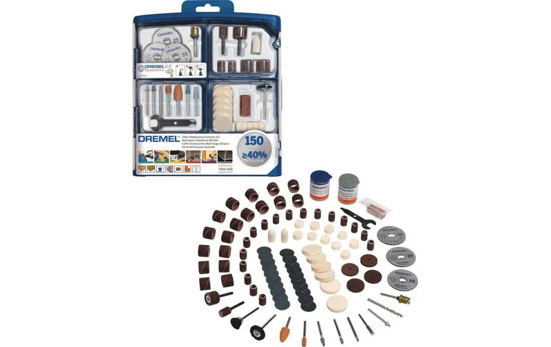 Dremel Zubehörset 724, 150-teilig