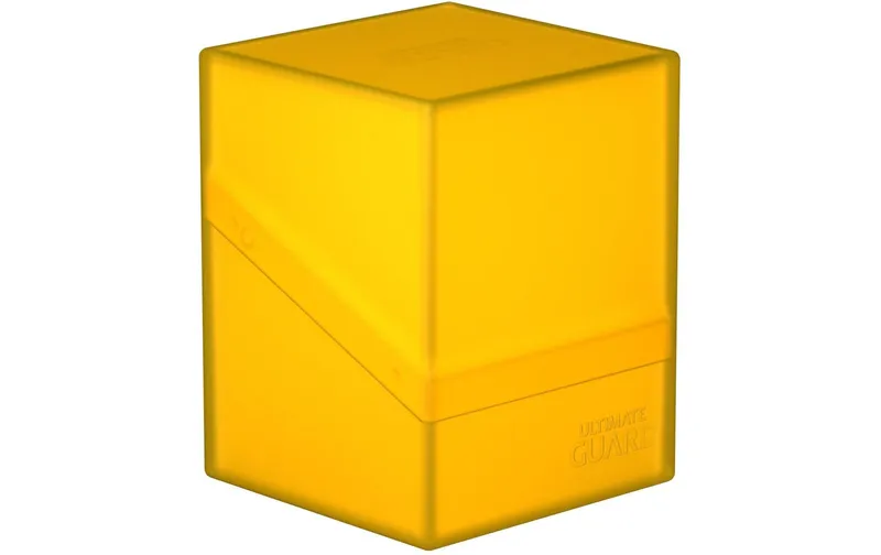 Ultimate Guard Kartenbox Boulder Deck Case Standardgrösse 100+ Bernstein