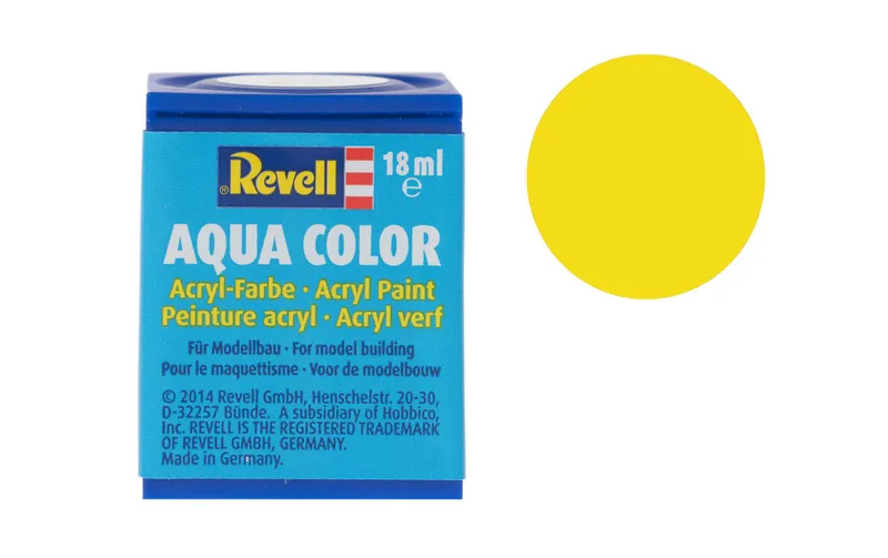 Revell Acrylfarbe 36 312 leuchtgelb seidenmatt