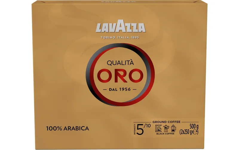 Lavazza Kaffee gemahlen Qualità Oro 2 x 250 g