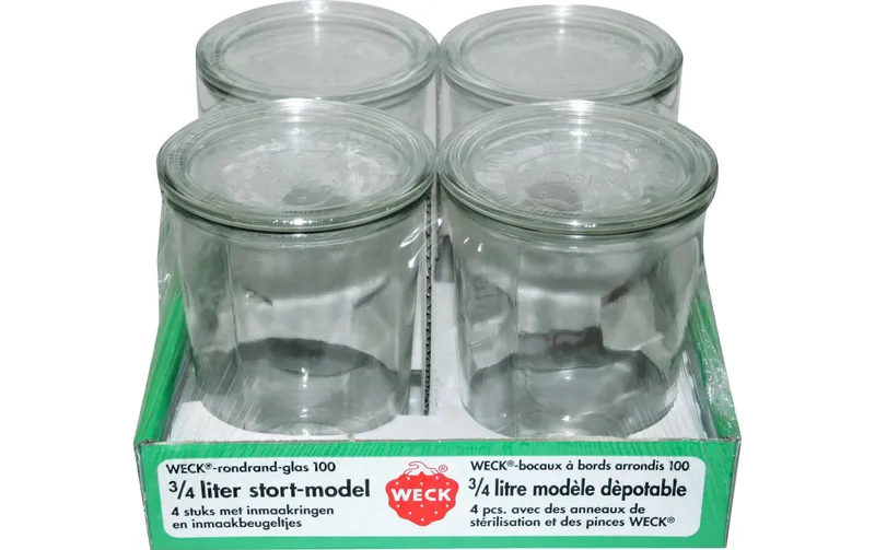 Weck Set Weck-Gläser 850 ml