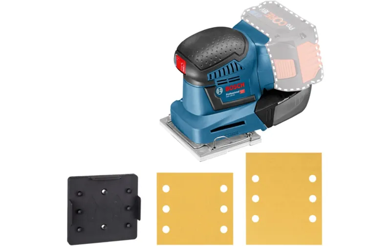 Bosch Professional Akku-Schwingschleifer PRO Heavy Duty GSS 18V-10 (sans Akku)