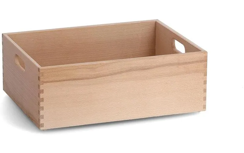 Zeller Present Aufbewahrungskiste Buche 40 x 30 x 15 cm, brun
