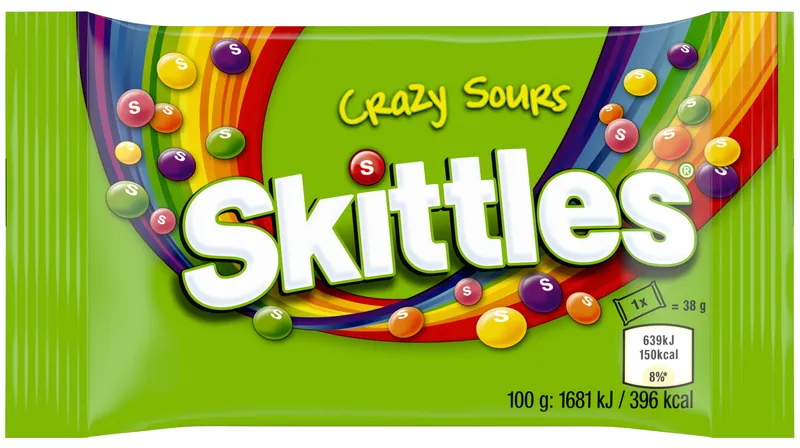 Skittles Crazy Sours 38 g