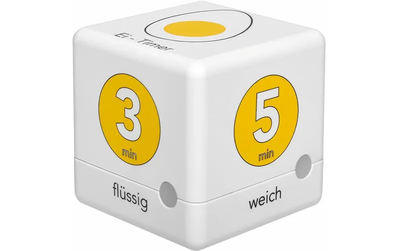 TFA Dostmann Küchentimer Cube Gelb