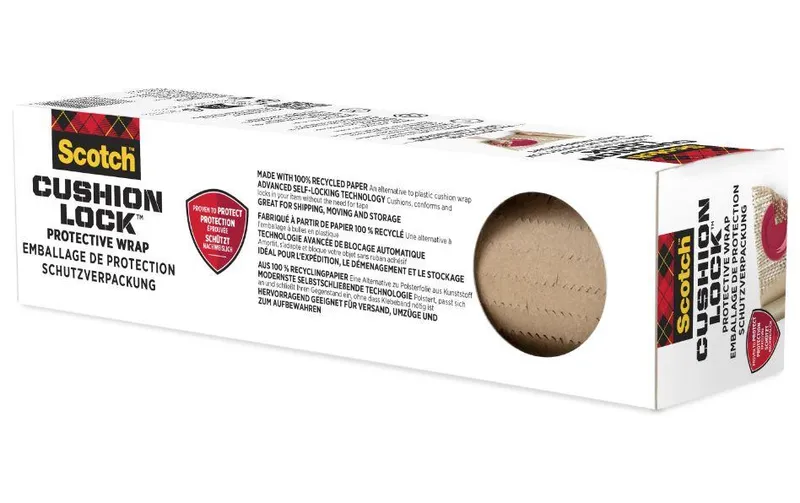 Scotch Packpapier Cushion Lock 304 mm x 9.14 m, 1 Rolle